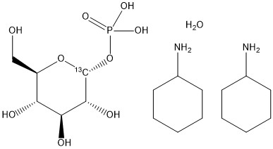 α-D-[1-13C]glucopyranosyl 1-phosphate (dicyclohexylammonium salt, monohydrate)